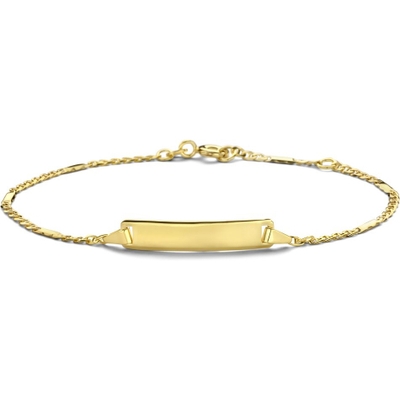 TC-882451 14 k gouden graveerarmband