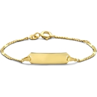 TC-882048 14k gouden plaatarmbandje