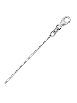 collier venetiaans 11 mm 41 - 43 - 45 cm 14K witgoud