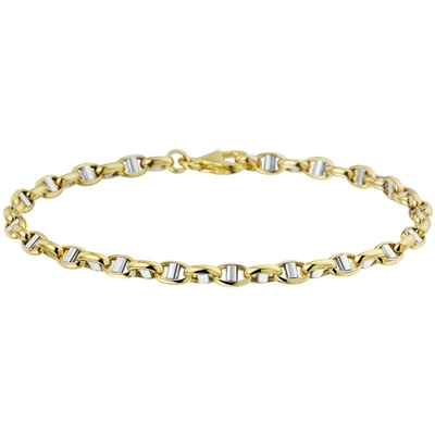 Treasure Collection TC-39703 Bicolor gouden 14 krt armband