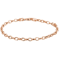 armband anker 35 mm 19 cm 14K rosgoud