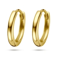 klapoorringen 105 mm 14K geelgoud