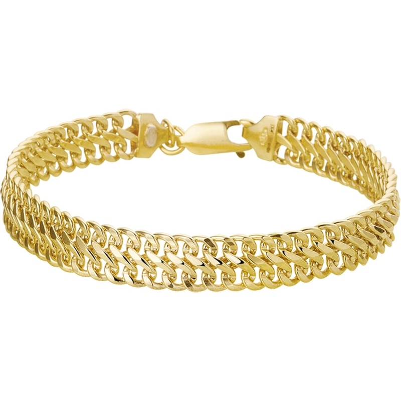 Treasure Collection TC-38985 Geelgouden armband met zilveren kern
