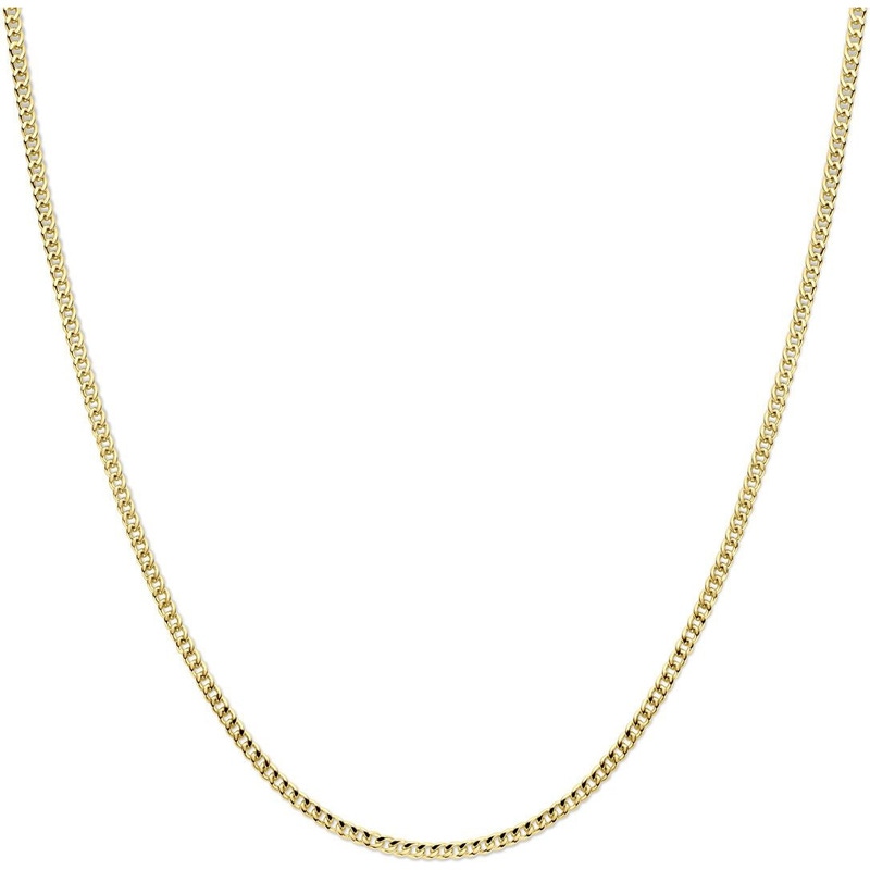 Treasure Collection 887088 14k gouden zilgold gourmet ketting massief 3,7 mm