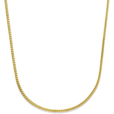 Treasure Collection 887090 14k gouden zilgold gourmet ketting massief 3,5 mm