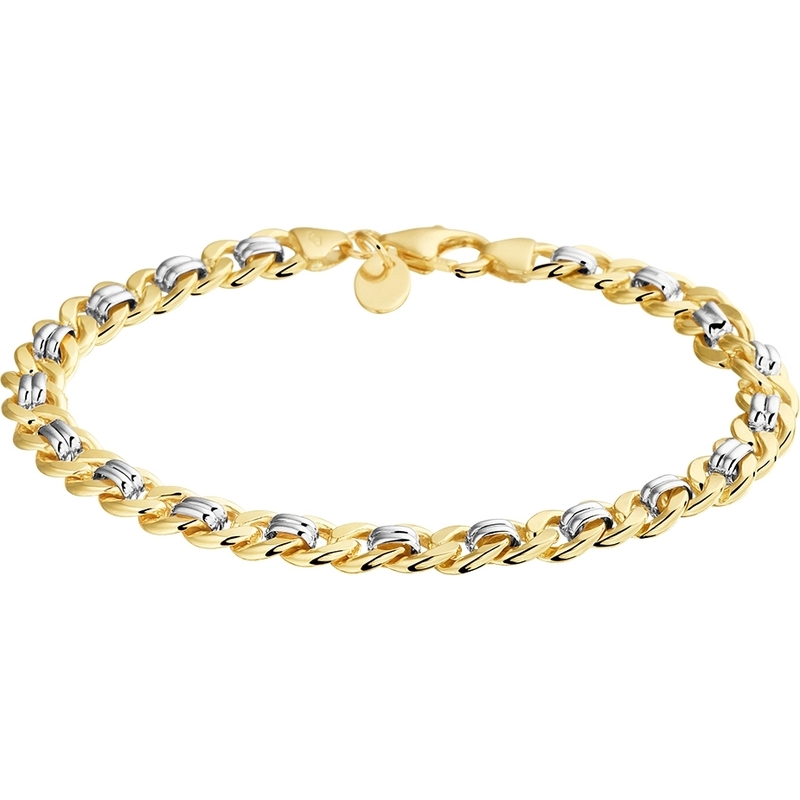 Treasure Collection TC-44886 Gouden armband zilveren kern 6,2 mm