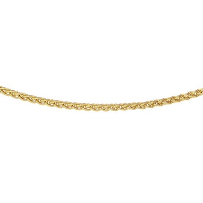 Treasure Collection TC-882134 14 karaat gouden vossenstaart ketting 1,7 mm