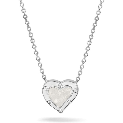 See You 605-S Zilveren ketting moedermelk hanger hart