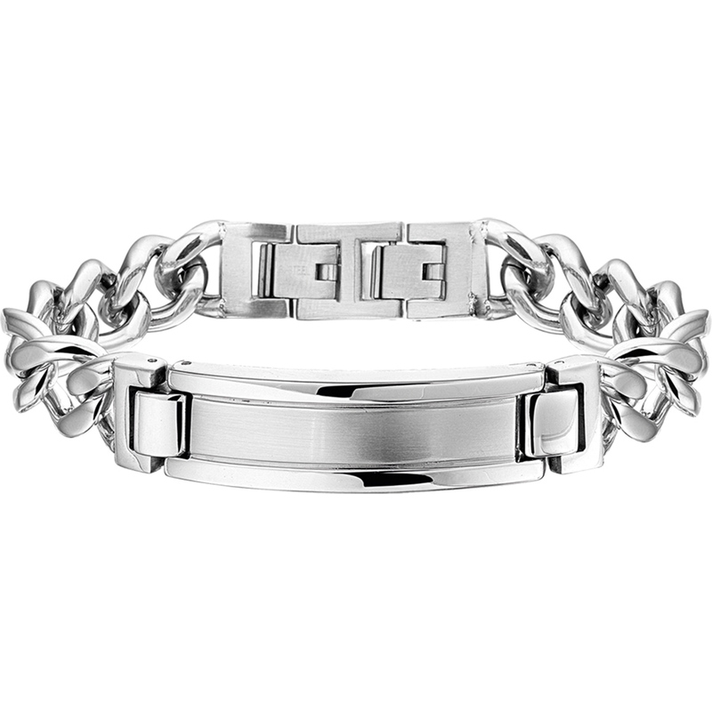 
Treasure Collection TC-46191 Naamplaat armband edelstaal
