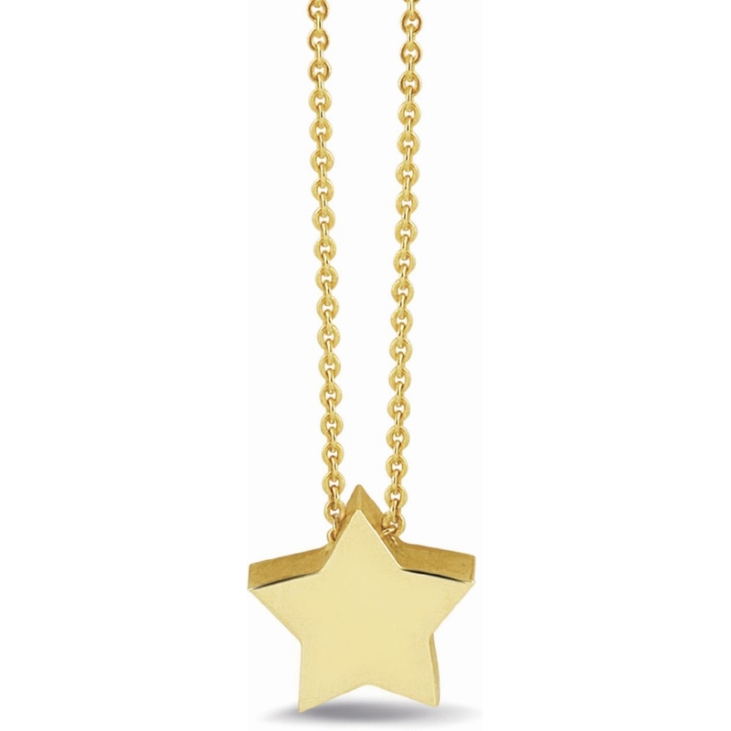 See You 702 Y Gouden collier met ashanger ster