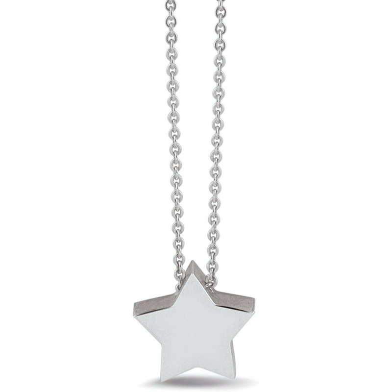 See You 702-S Zilveren ketting moedermelk hanger ster