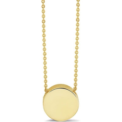 See You 704-Y14 14k gouden ketting moedermelk hanger