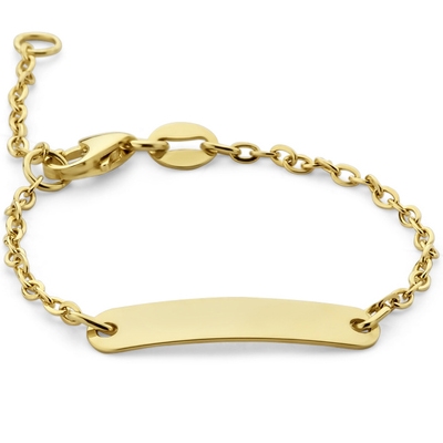 Treasure Collection TC-881777 9 karaat baby graveerarmbandje 4 mm