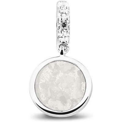 See You 810-S Zilveren moedermelk bedel zirkonia