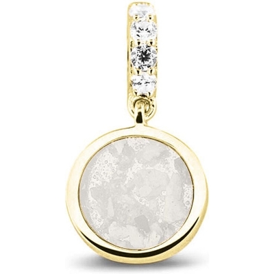 See You 810-S-Y 14k gouden moedermelk bedel zirkonia