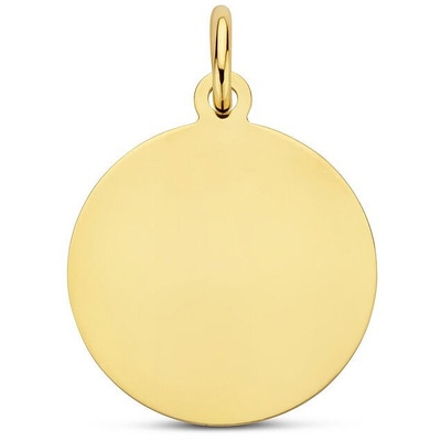 graveerhanger 14K geelgoud