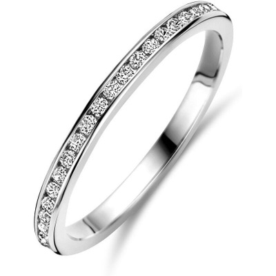 884218 14k witgouden aanschuifring met zirkonia 2 mm