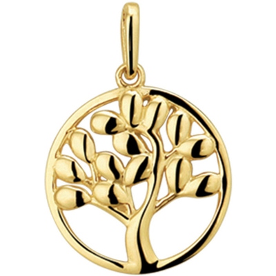 9k hanger levensboom 11 mm 9K geel