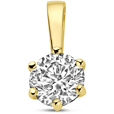 9k hanger zirkonia 9 mm 9K geel