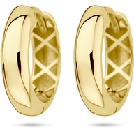 9k klapoorringen 145 mm halfronde buis 9K geel