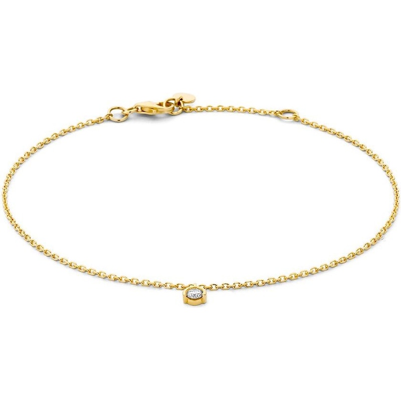 Excellent Jewelry AG118204 14k armband 0,08 ct diamant