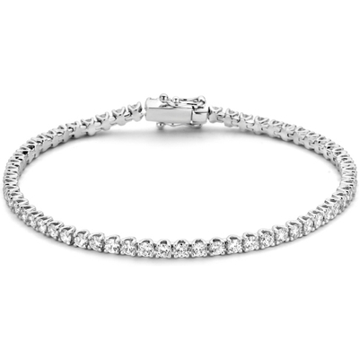 AG216210 14 karaat witgouden tennisarmband met 301 ct diamant