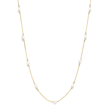 Jackie JKN22.204 14k gouden Pearls of Amalfi collier 50-60 cm