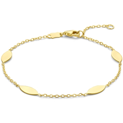 armband 16 - 18 cm 14K geelgoud
