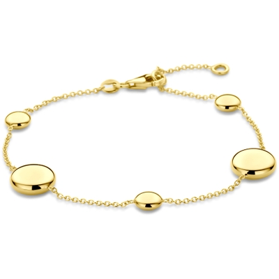 armband 17 - 19 cm 14K geelgoud