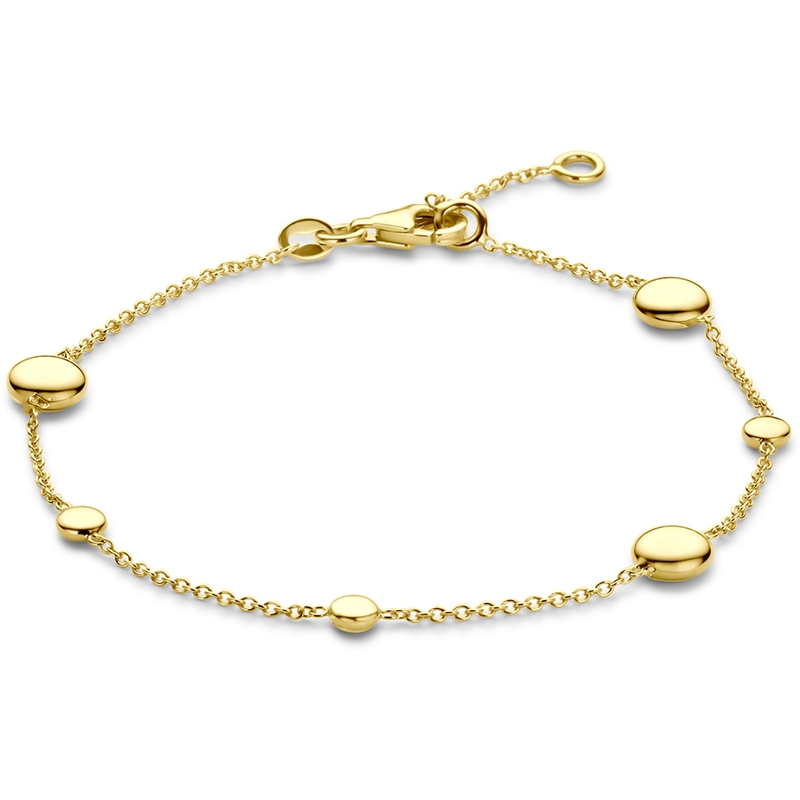 armband 17 - 19 cm 14K geelgoud