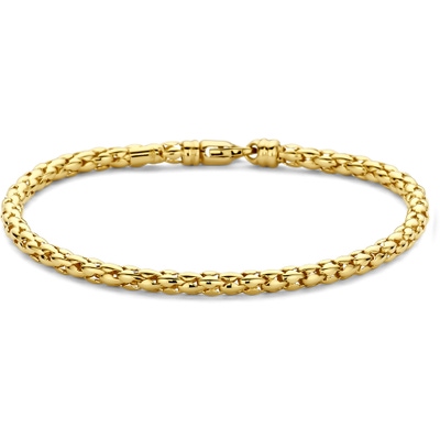 armband 35 mm 17 cm 14K geelgoud