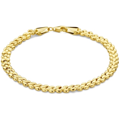 armband 48 mm 18 cm 14K geelgoud