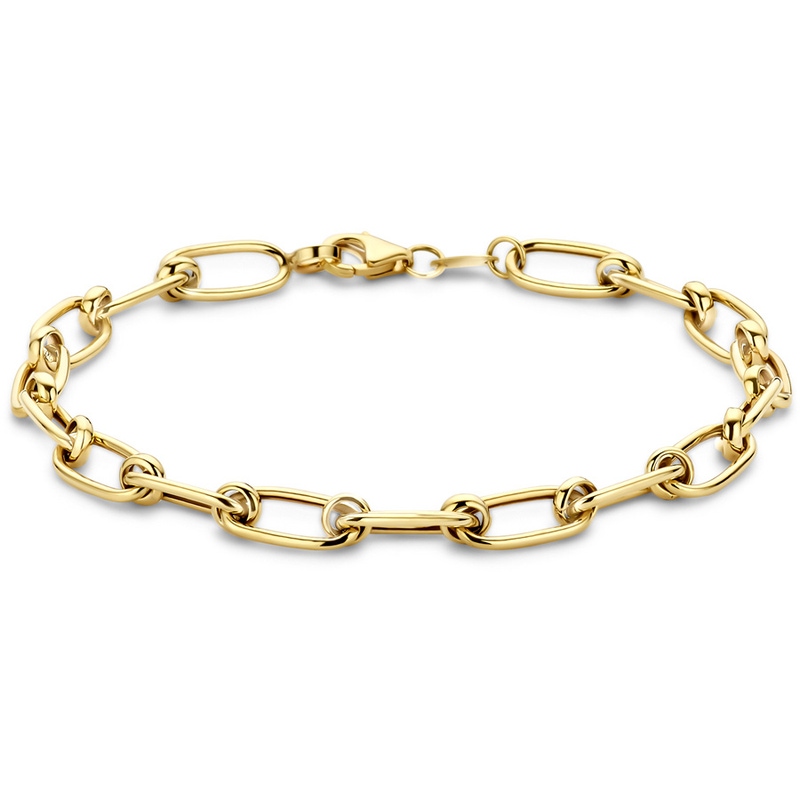 armband 65 mm 19 cm 14K geelgoud