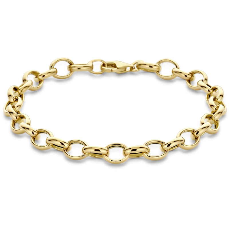 armband 65 mm 19 cm 14K geelgoud