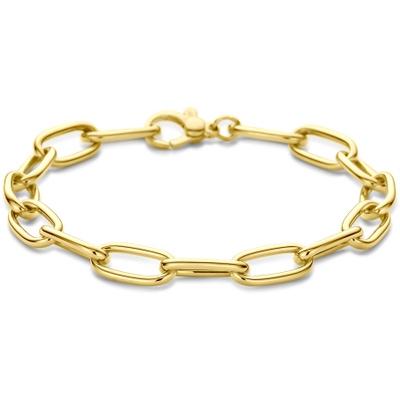 armband 7 mm 19 cm 14K geelgoud