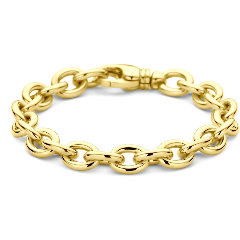 armband 95 mm 19 cm 14K geelgoud