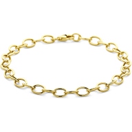 armband anker 55 mm 19 cm 14K geelgoud