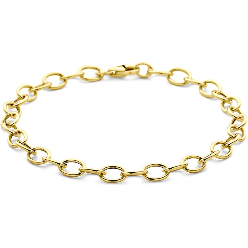 armband anker 55 mm 19 cm 14K geelgoud