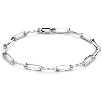 armband closed forever 50 mm zilver gerhodineerd