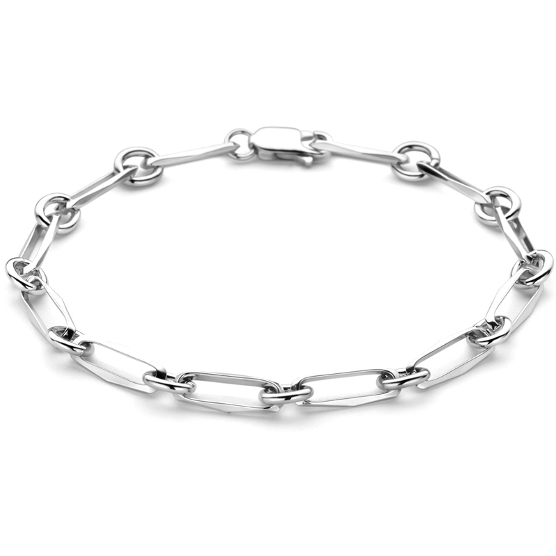 armband closed forever 50 mm zilver gerhodineerd