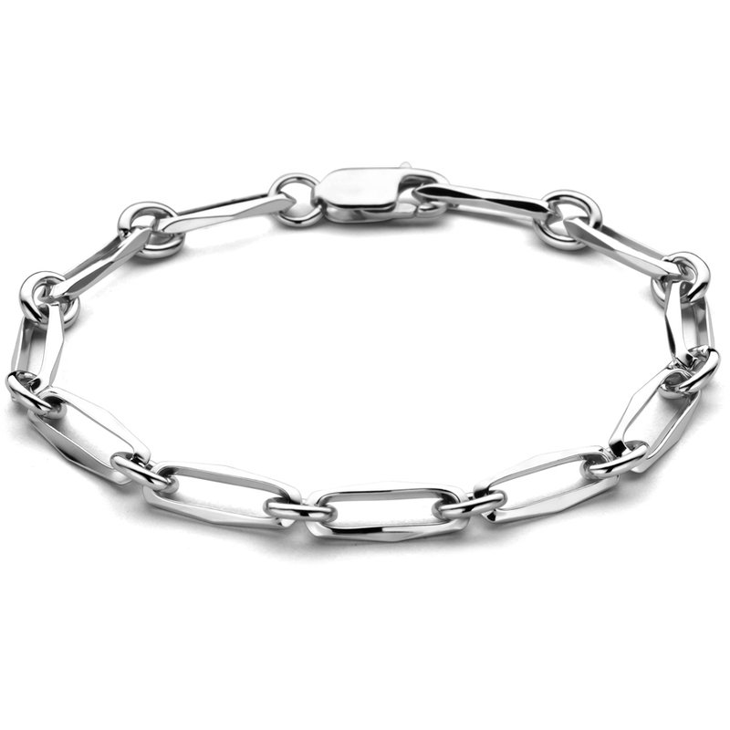 armband closed forever 55 mm zilver gerhodineerd