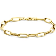 armband closed forever 58 mm 19 cm 14K geelgoud