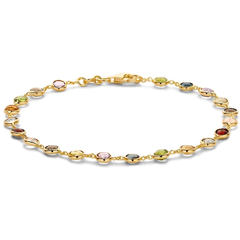 Excellent Jewelry AW138117 14k armband edelstenen