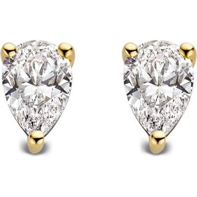 Aurore Jewelry OA15710050 Ava 18k gouden oorknopjes met 0,50 ct lab grown diamant