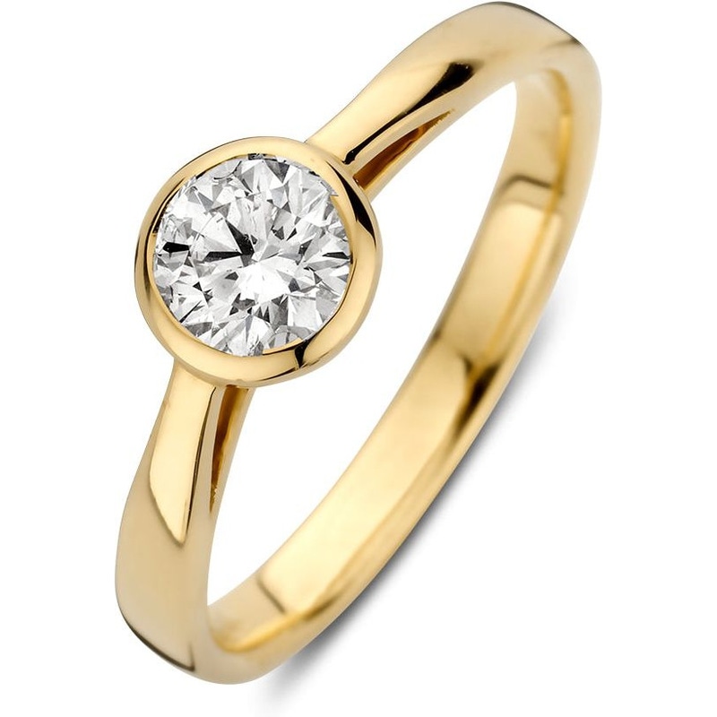 Aurore Jewelry RA15020075 Lily 18k gouden ring diamant