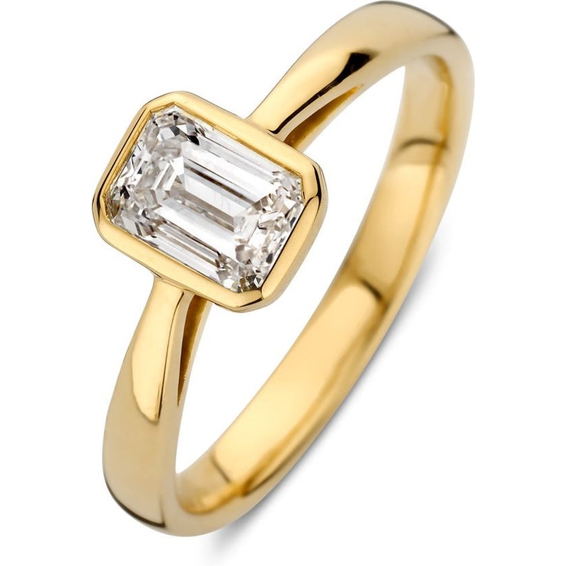 Aurore Jewelry RA15040075 Lara 18k gouden ring diamant