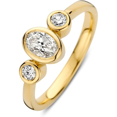 Aurore Jewelry RA15630070 Sofia 18k gouden ring diamant