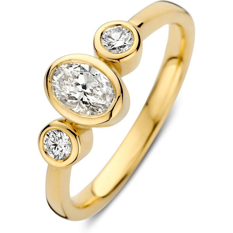 Aurore Jewelry RA15630070 Sofia 18k gouden ring diamant