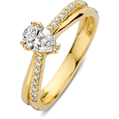 Aurore Jewelry RA15910060 Zoë 18k gouden ring diamant
