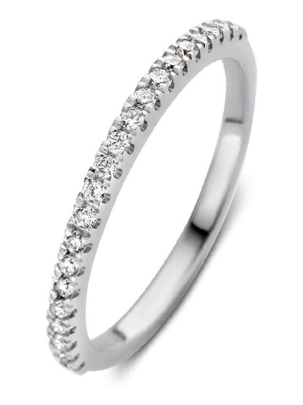 Aurore RA25500020 Millie 18 karaat gouden ring met 0,20 ct lab grown diamant